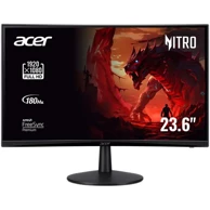 ACER Monitor Nitro ED240QS3bmiipx / 23.6", 1920 x 1080, VA, 180 Hz, 2x HDMI, DP, Audio, crna